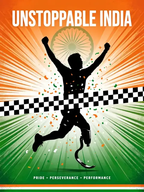 Unstoppable India Para Games Poster