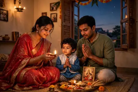 Ahoi Ashtami Family Prayer