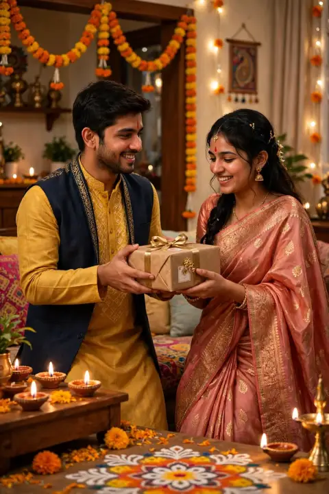 Bhai Dooj Gift Moment