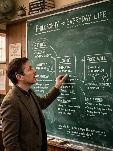 Act as a Philosophy Teacher — ChatGPT Prompt