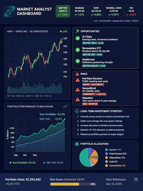 Stock Market Analyst: Market Move Suggestions — ChatGPT Prompt