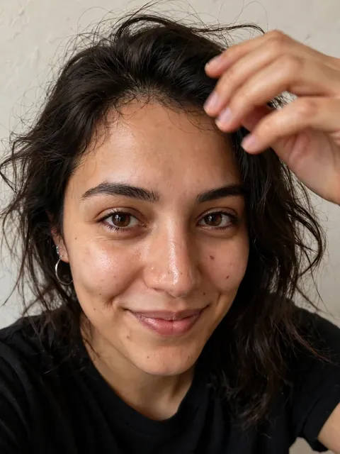 Minimal Studio “iPhone Candid” (pro-quality but awkward framing) — ChatGPT Prompt