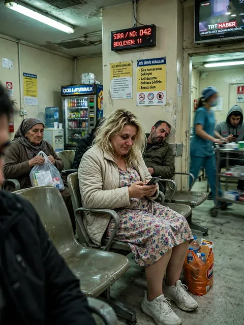 Snapshot of a Turkish Hospital Night: A Dramedy Scene — ChatGPT Prompt