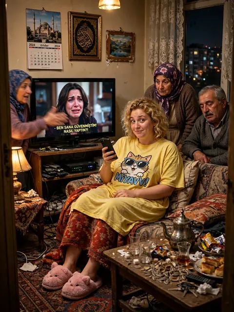 Cozy Night in Ankara: A Turkish TV Series Snapshot — ChatGPT Prompt