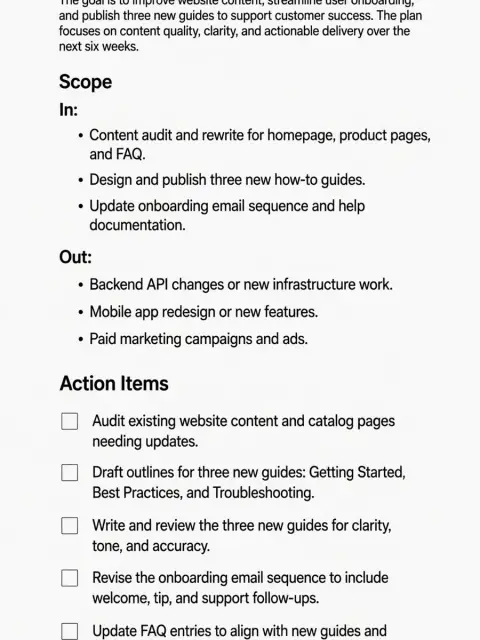 Act as an OpenAI Create Plan Skill — ChatGPT Prompt