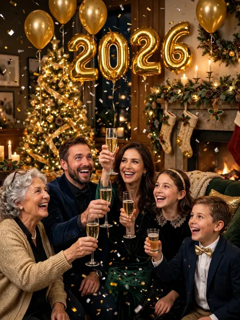 Act as a Festive New Year 2026 Image Analysis — ChatGPT Prompt