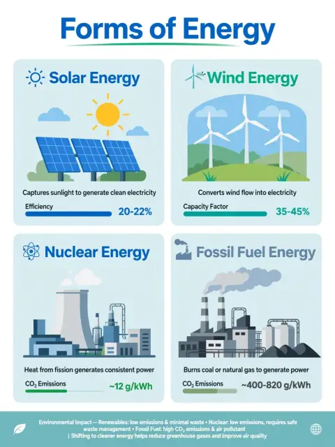 Research and Presentation on Energy Forms — ChatGPT Prompt