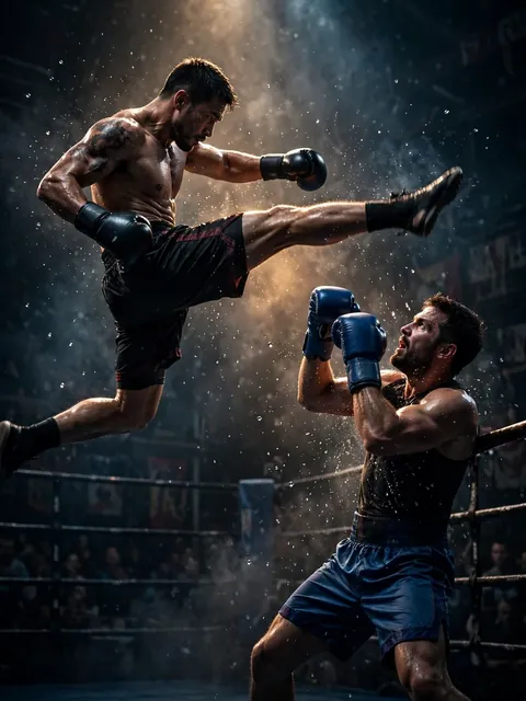 Act as a Cinematic Action Boxing Fantasy — ChatGPT Prompt