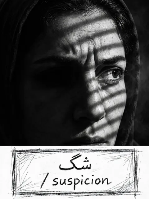 Act as an Iranian Noir Suspicion Close-Up — ChatGPT Prompt