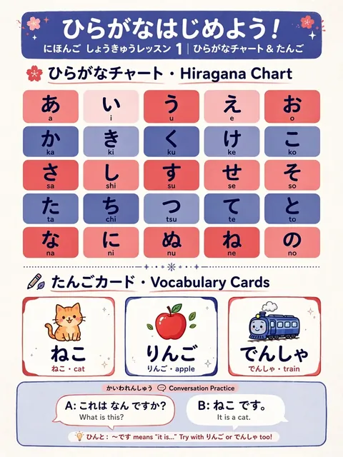 Act as a Daily Japanese Learning — ChatGPT Prompt