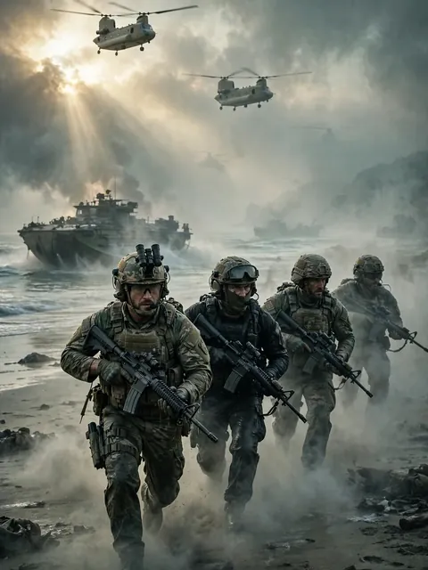 Act as a Military Action Montage Vertical Short — ChatGPT Prompt