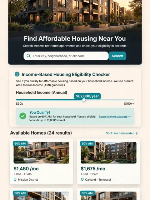 Act as an Income-Based Housing Apartment Website Concept — ChatGPT Prompt