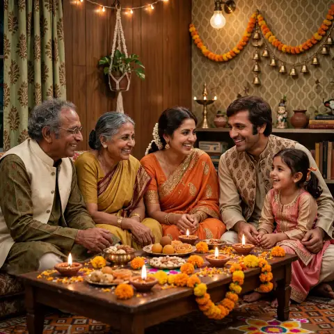 70s Diwali Gathering