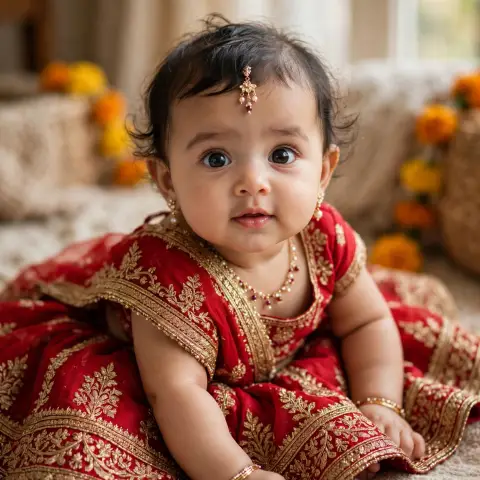 Baby Indian Bride