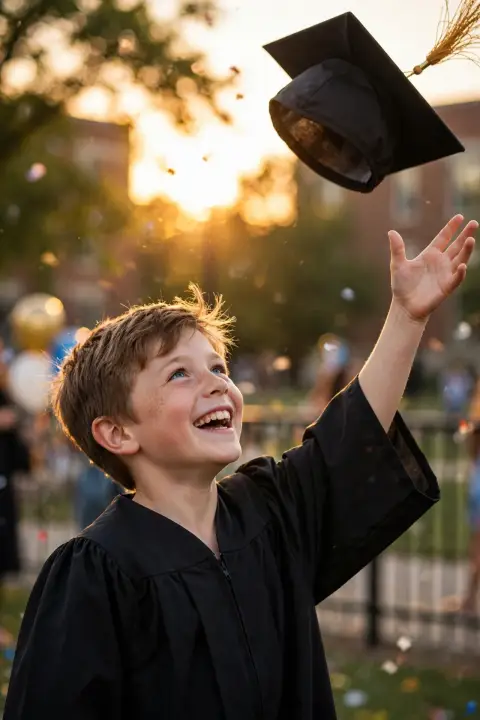 Boy Graduation Day