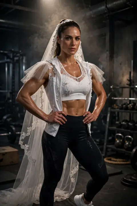 Bride Fitness Shoot