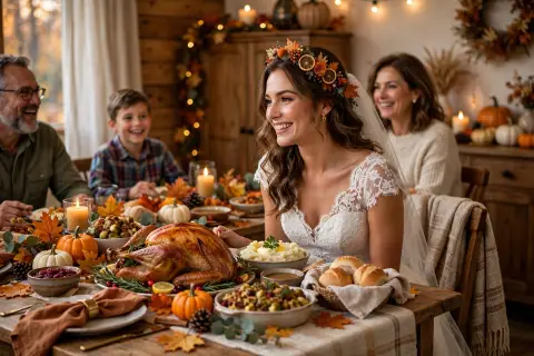 Bride Thanksgiving