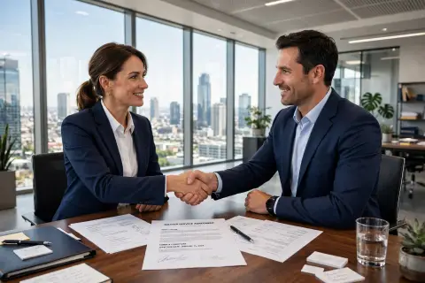 Business Handshake Deal