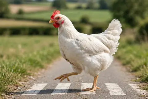 Chicken Crossing Road
