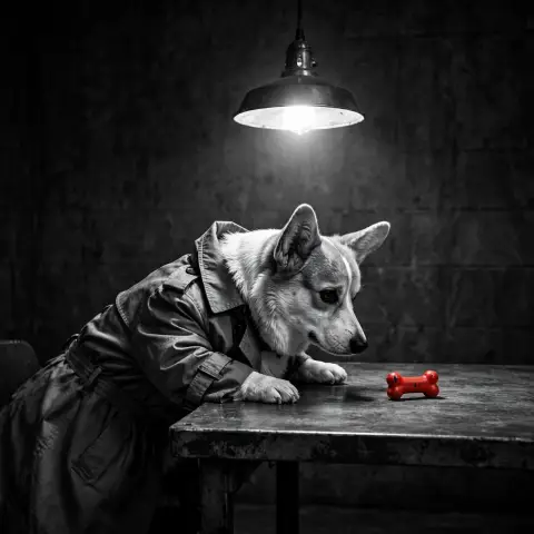 Corgi Police Interrogation