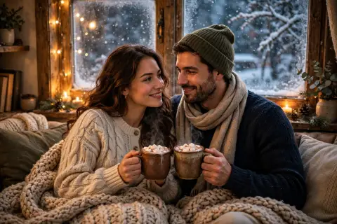 Cozy Couple Winter