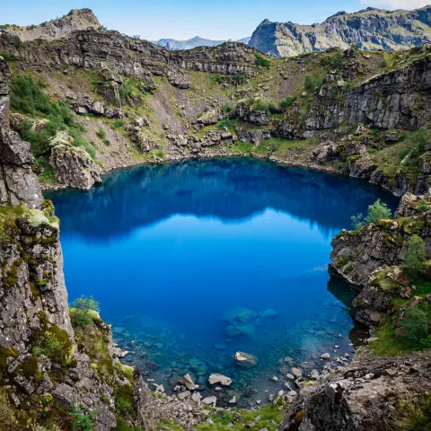 Crater Lake Blue