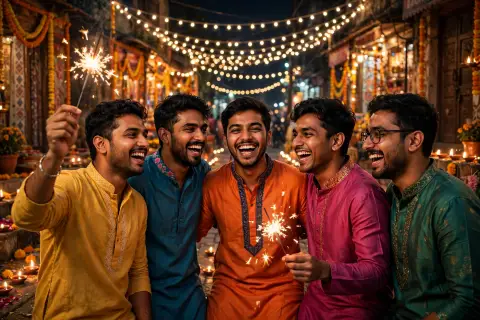 Diwali Group Celebration