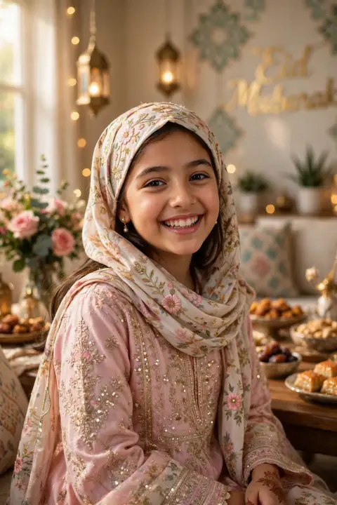 Eid Morning Girl