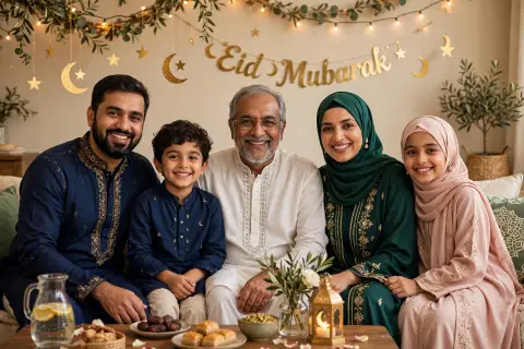 Family Eid Celebration