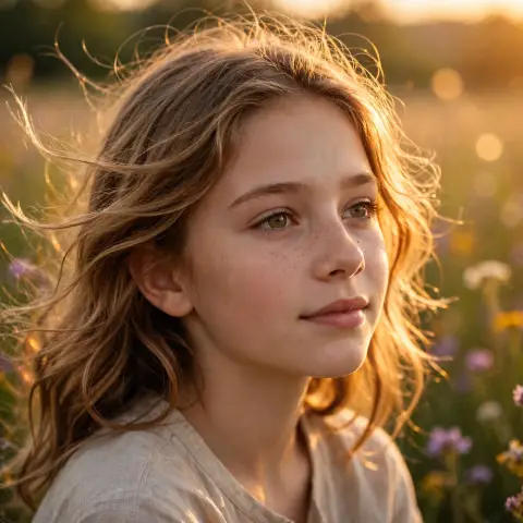 Golden Hour Girl