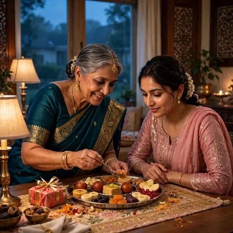 Karwa Chauth Sargi Morning