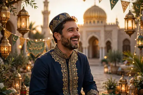 Man Eid Celebration