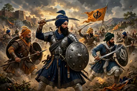 Man Sikh History Art