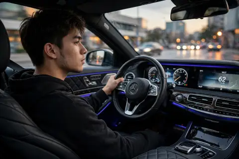 Mercedes Interior Boy