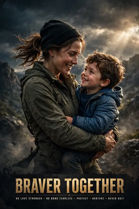 Mom And Son Motivational Poster Prompt