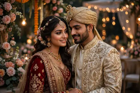 Nano Banana Wedding Couple AI Photo Prompt 2026