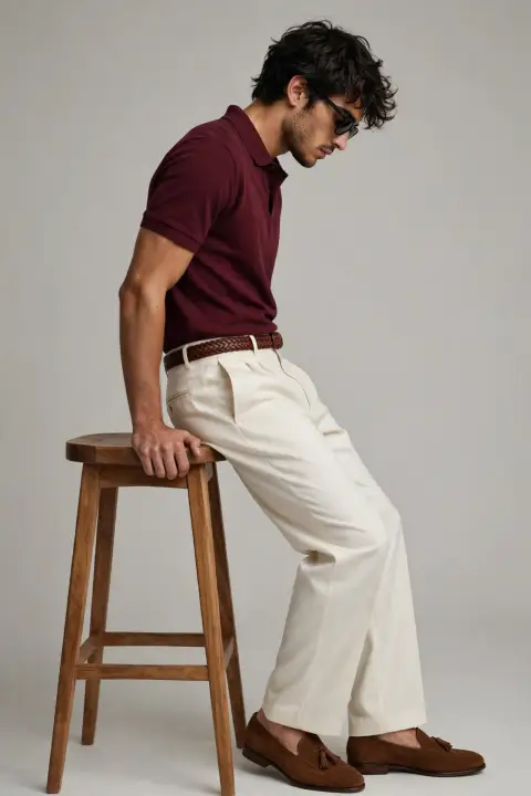 Editorial Fashion Portrait of a Young Man