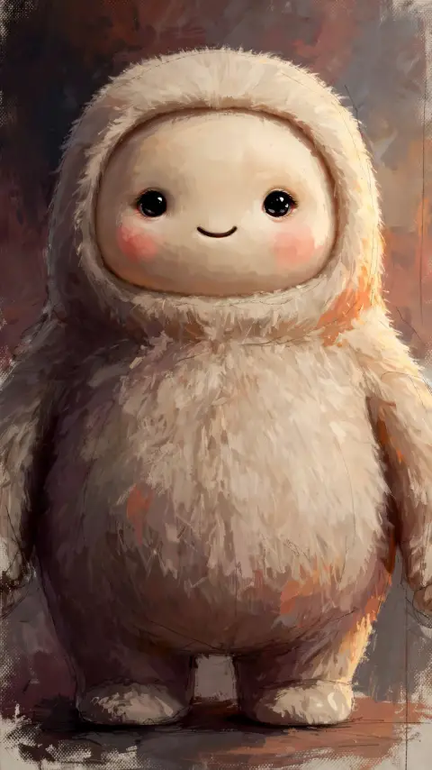 Expressive Painterly Realistic Hybrid Portrait