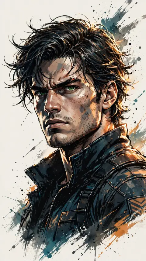 Modern Comic Book Illustration Style