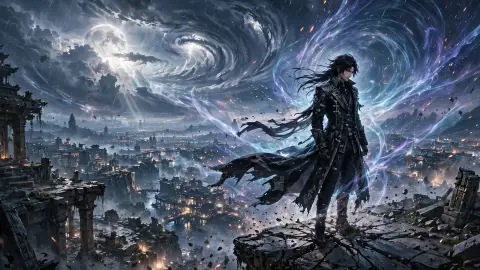 Premium Dark Fantasy Anime Cinematic