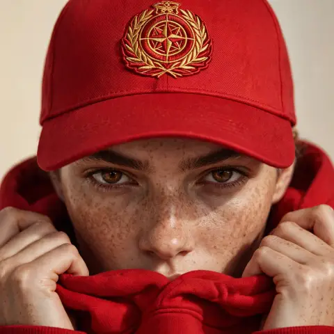 Tight Red Cap Fashion CloseUp