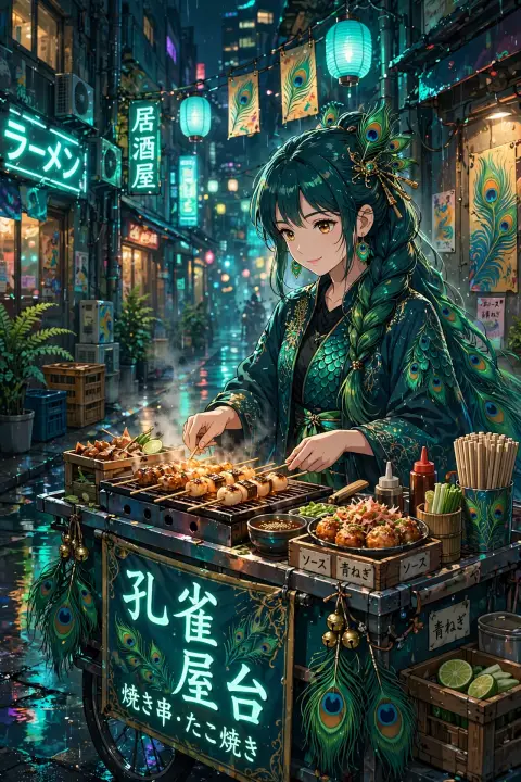 Peacock Dance Anime