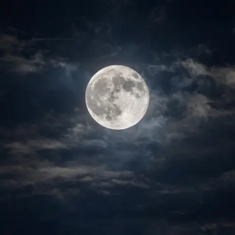 Cinematic Silver Moon