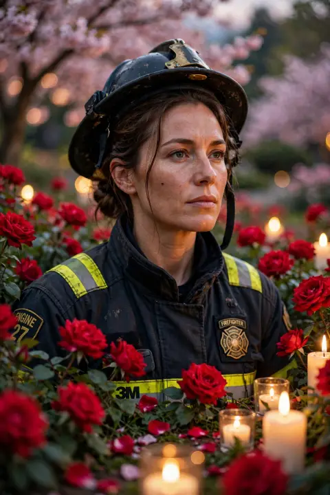 Rose Garden Portrait