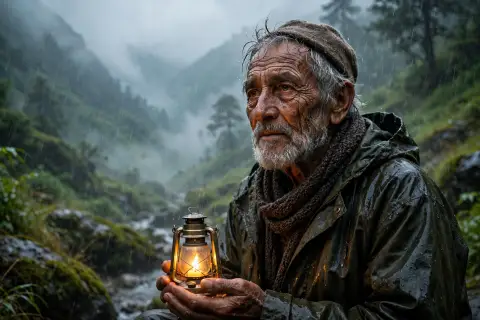 Monsoon Rain Video Prompt