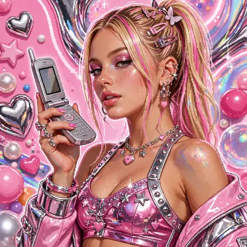 Pixelated Pop Icon