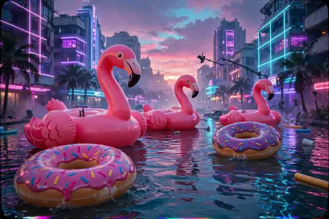 Pool Float Apocalypse