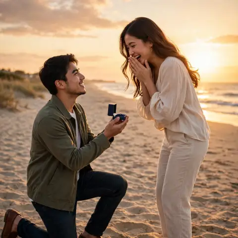 Propose Boy Moment