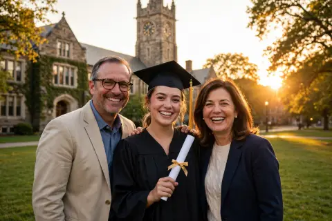 Proud Graduate Family