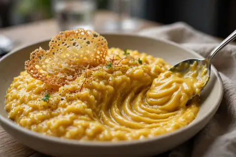 Saffron Risotto Shine